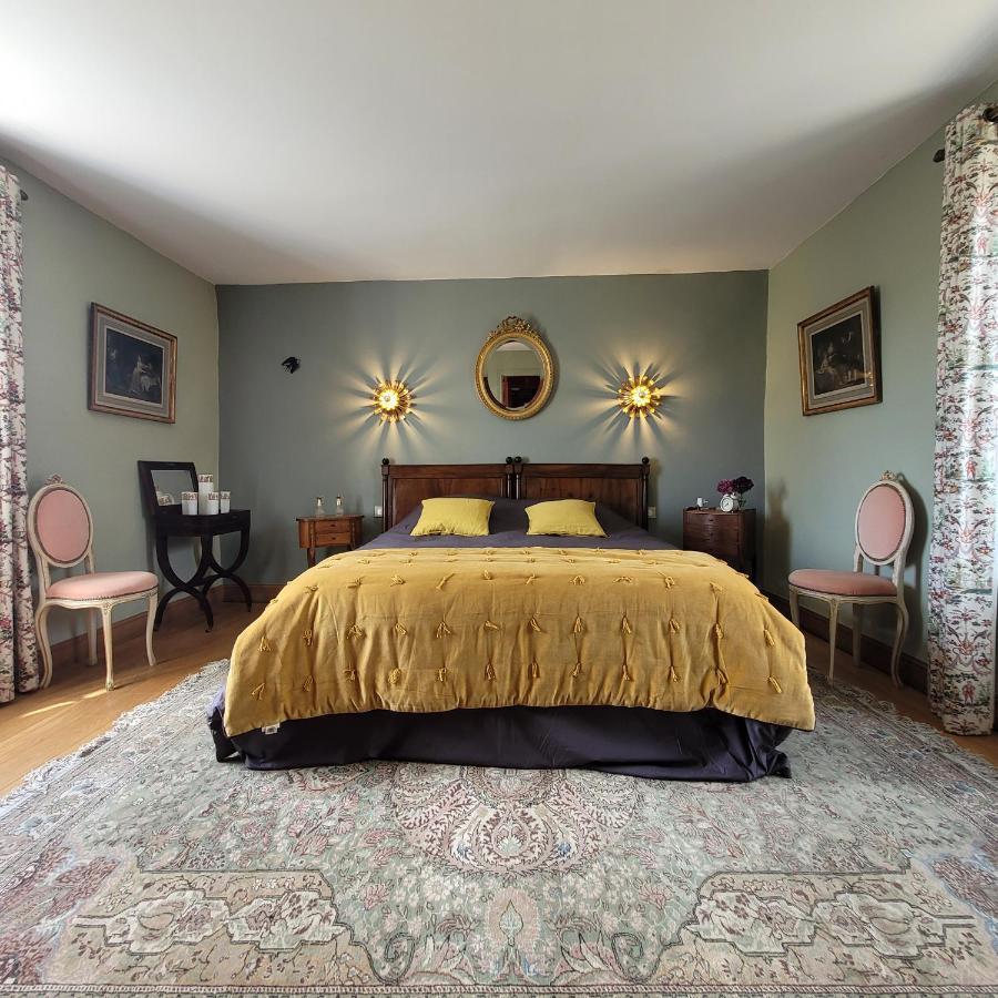 Gite De Charme Au Manoir Du Plessis-Quinquis Sainte-Seve Екстер'єр фото