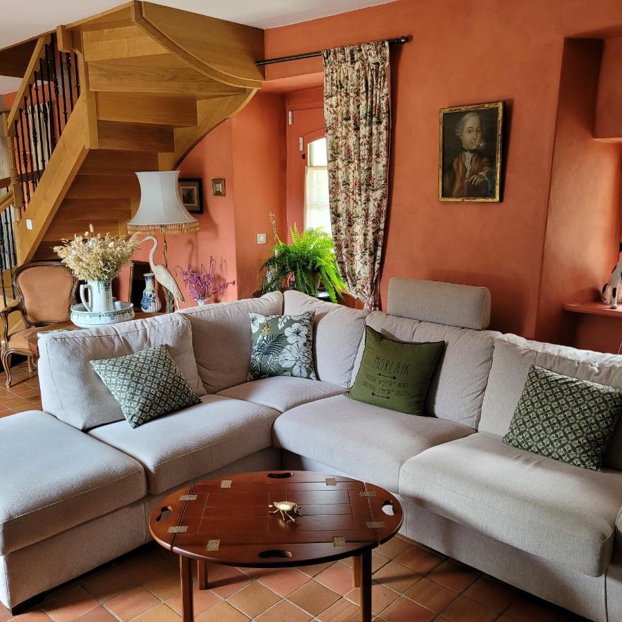 Gite De Charme Au Manoir Du Plessis-Quinquis Sainte-Seve Екстер'єр фото